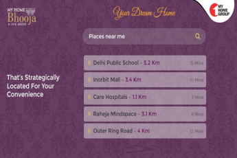 Live at My Home Bhooja that is strategically located for your convenience in Hyderabad